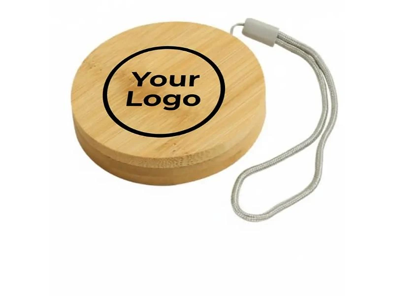 Bamboo Charging cable set Round