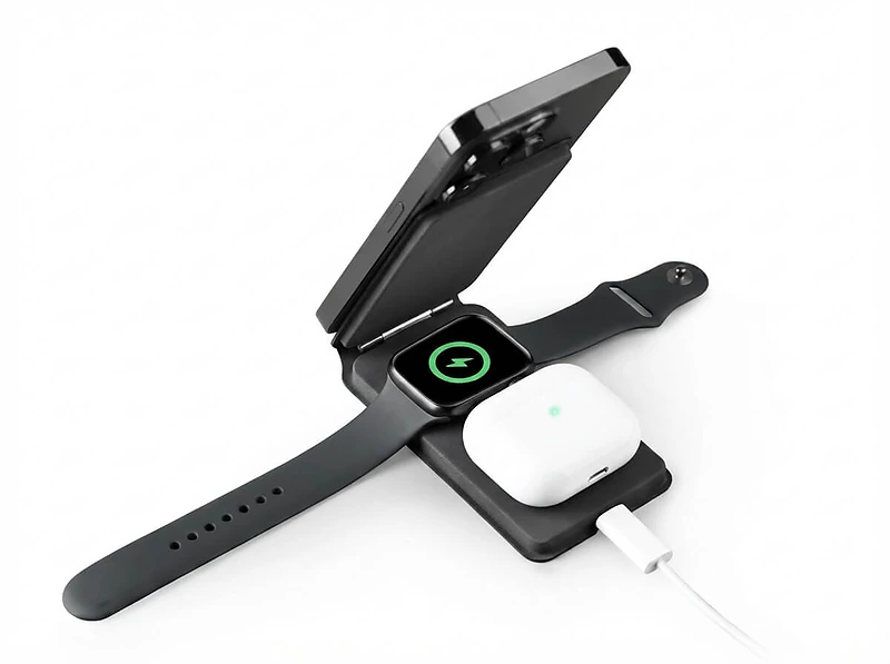 3in1 MagSafe Wireless Charger & Phone Stand