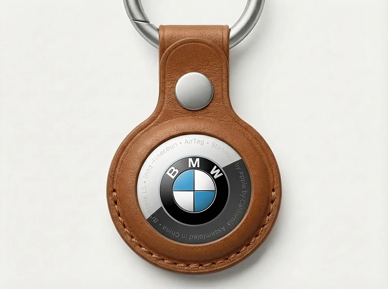 Santhome PU Keychain with Santhome Tag Pocket