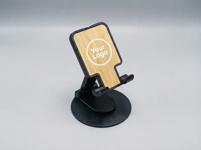 360° Rotating Bamboo Mobile Holder