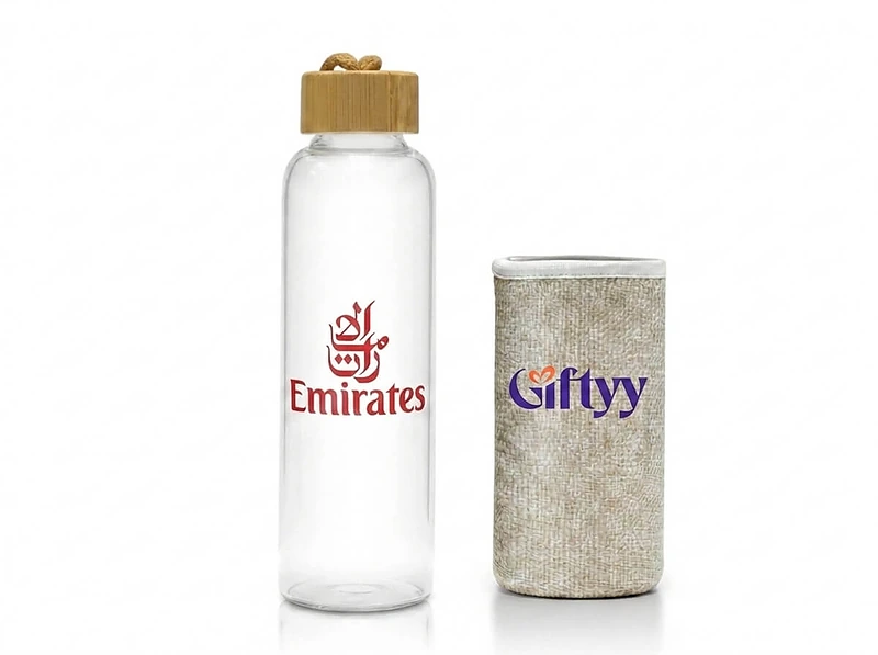 Glass Bottle With Eco Sleeve
