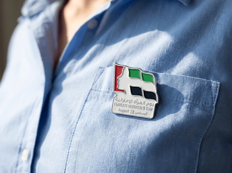 Emirati Women's Day Badges in UAE