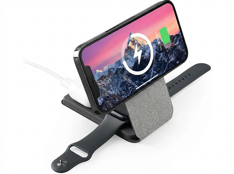 3in1 MagSafe Wireless Charger & Phone Stand