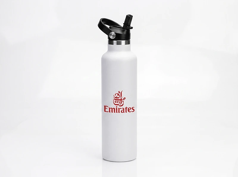 Hans Larsen Vacuum Stainless Steel Bottle with Sports Lid – 1L