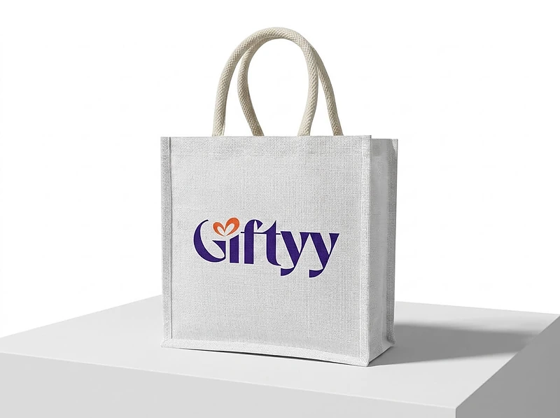 Square Laminated Jute Bag