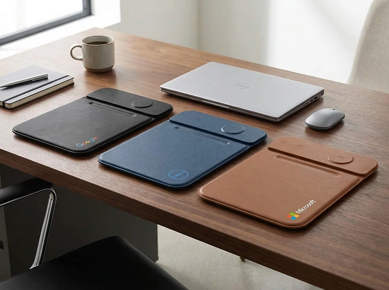 3-in-1 MagSafe Mousepad with Wireless Charging for Mobile Devices