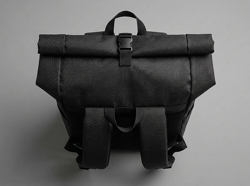 Santhome Ocean Series Roll-Top Laptop Backpack