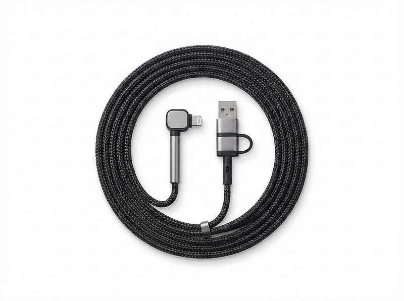 4in1 Charging Cable with Phone Stand and Quick Charge