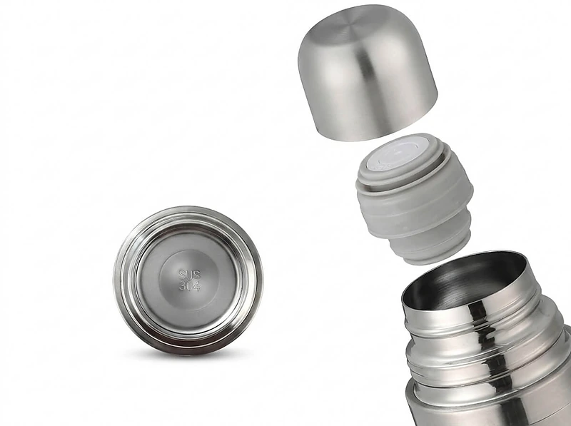 Vaccum Insulated Thermal Bottle with Sipper & Handle