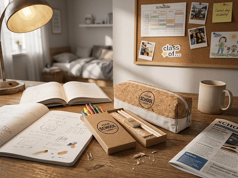 Natural Kraft & Cork Creative Set