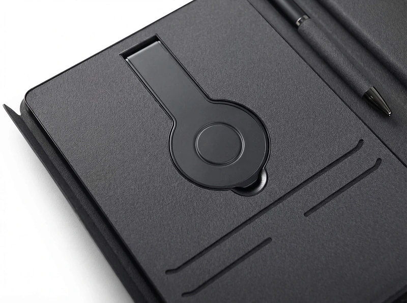 A5 Notebook with 3-in-1 MagSafe Power Bank