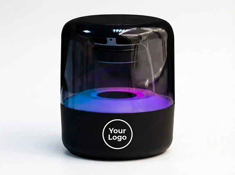 Transparent Bluetooth Speaker with RGB Light