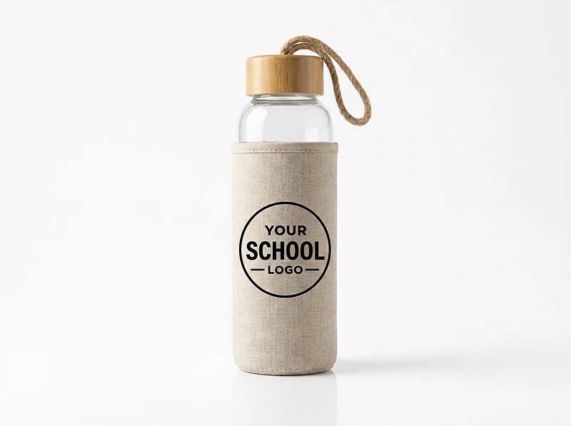 Glass Bottle with Sleeve