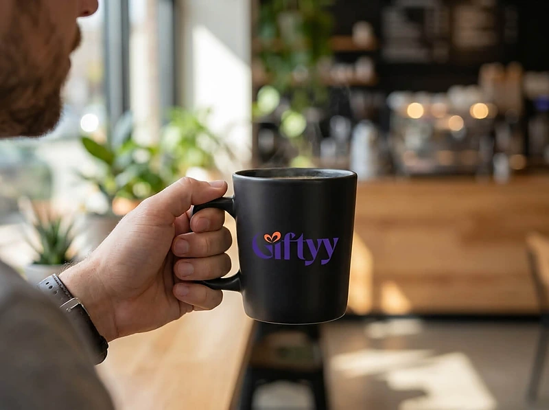 Ceramic Cup with Wide Grip 400 ml