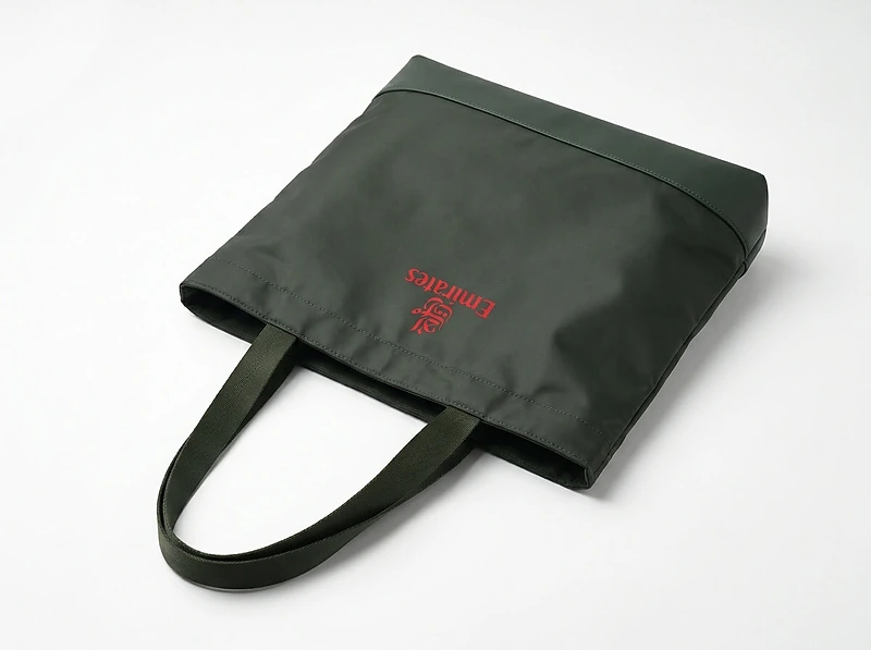 Large-Capacity Tote Bag with Reinforced PU Bottom