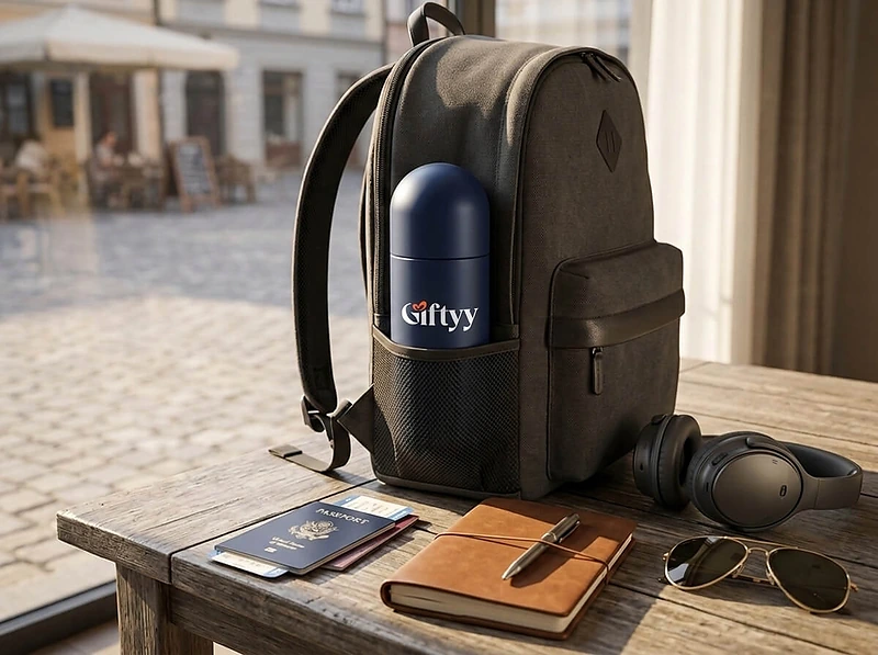 (420ml) Stainless steel water bottle
