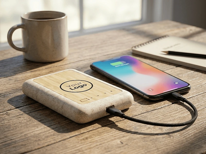 wheat straw & bamboo Powerbank