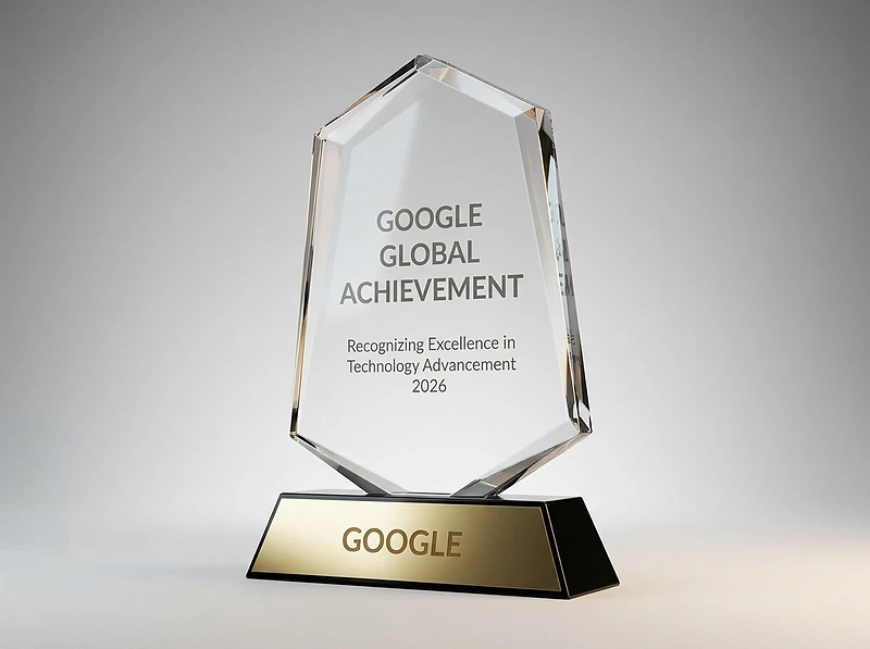 Crystal Award Hexagon