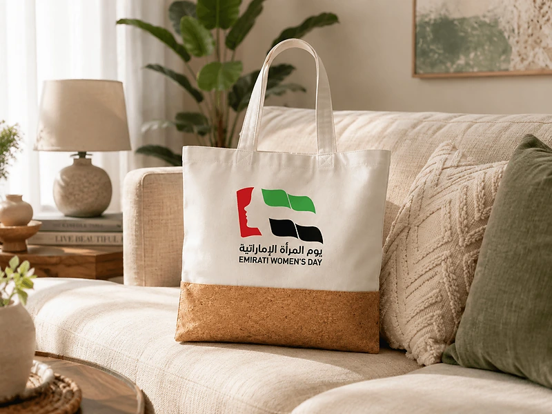 Cotton/Cork Shopping Bag in UAE