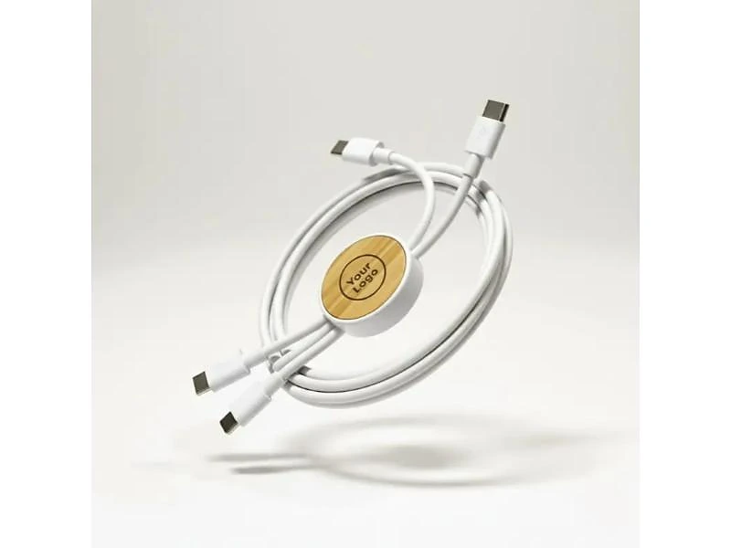 Wheat St Bamboo & Recycled TPE Charging Cable