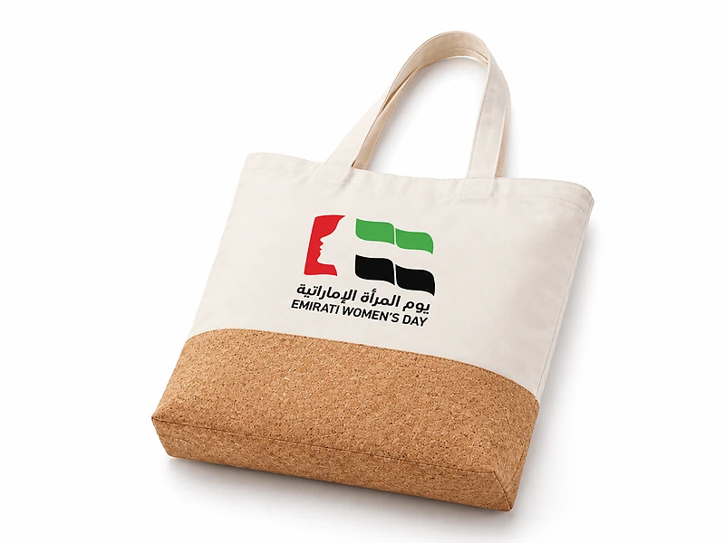 Cotton/Cork Shopping Bag in UAE