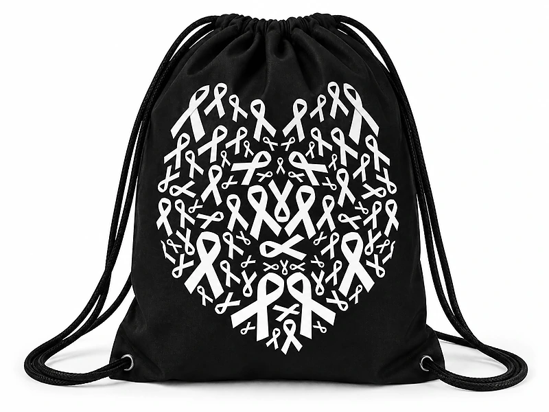 Breast Cancer Awareness Cotton Drawstring Bags in UAE