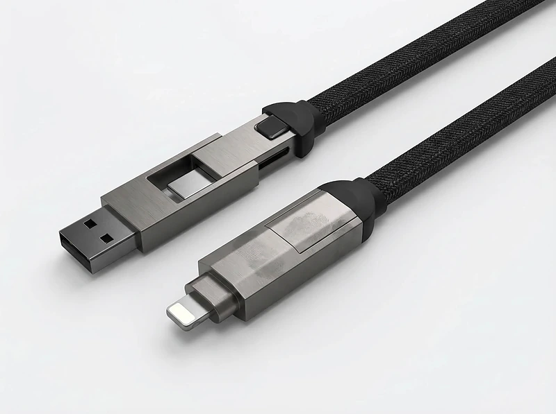Zinc Alloy Charging & Data Transfer Cable