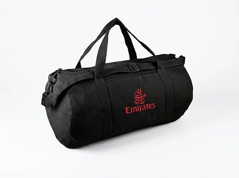 GRS Recycled Cotton Duffel Gym Bag