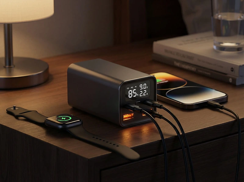 MagSafe Power Bank 5000mAh – Compact Wireless Charging with 15W Output