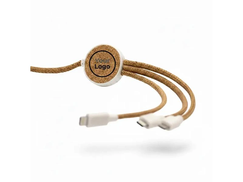 Cork & Wheat straw Charging Cable