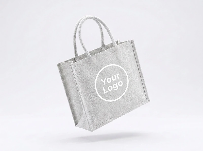 Square Laminated Jute Bag