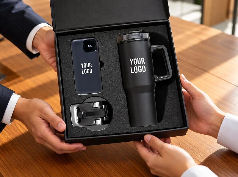 Edge Gift Set – 3-Piece Corporate Tech Gift Set in UAE