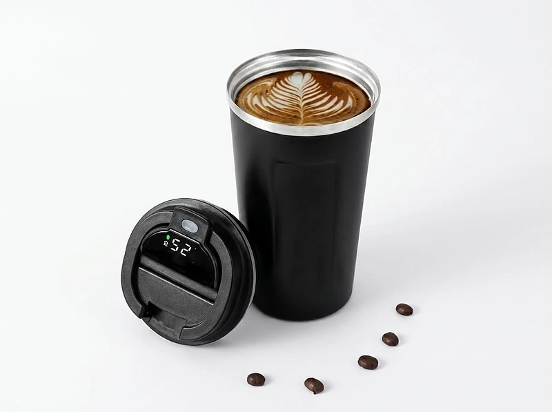 Coffee Mug with Temprature Display