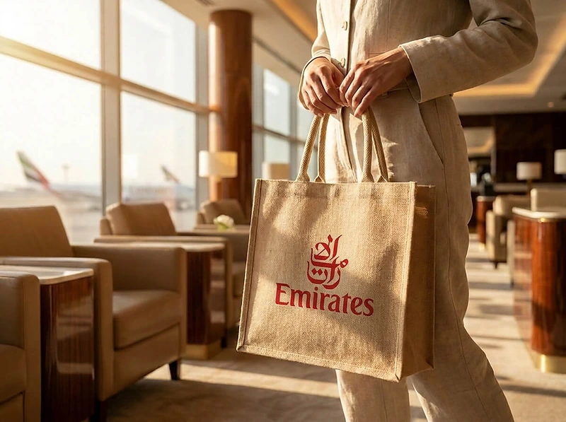 Juco Bag With Button