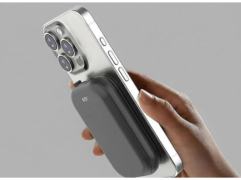 Ultra-Slim 10,000mAh MagSafe Power Bank With 37.5W Dual Fast Charging