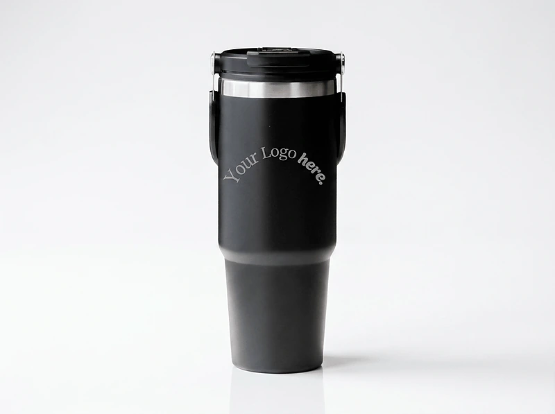 Tumbler with Handle and Sipper
