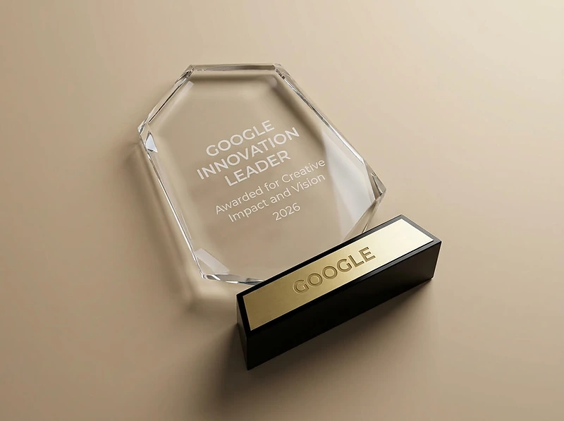 Crystal Award Hexagon