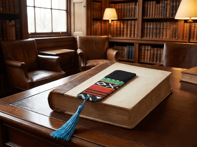 فاصل كتاب تراثي بتصميم سادو