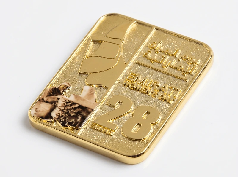 Emirati Women's Day Golden Badge in UAE
