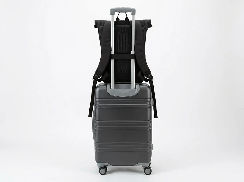 Santhome Ocean Series Roll-Top Laptop Backpack