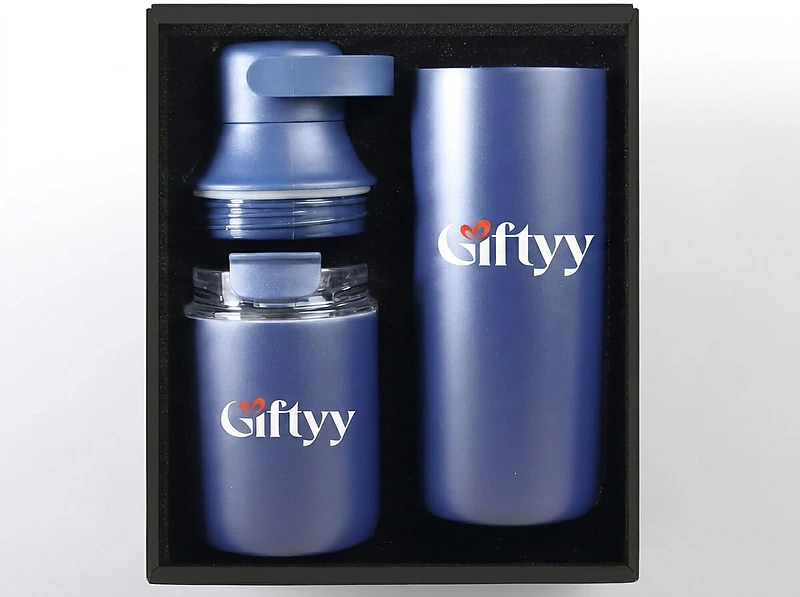 Double-Wall Stainless Steel Cups (600ml & 300ml)