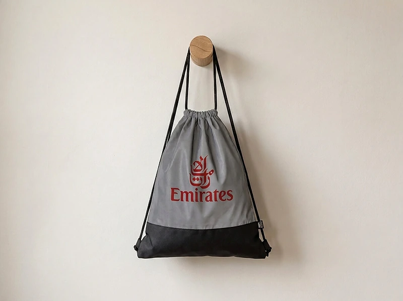 Reflective RPET Drawstring Bag