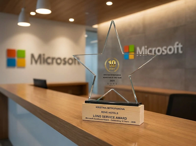Star Shaped Crystal Award