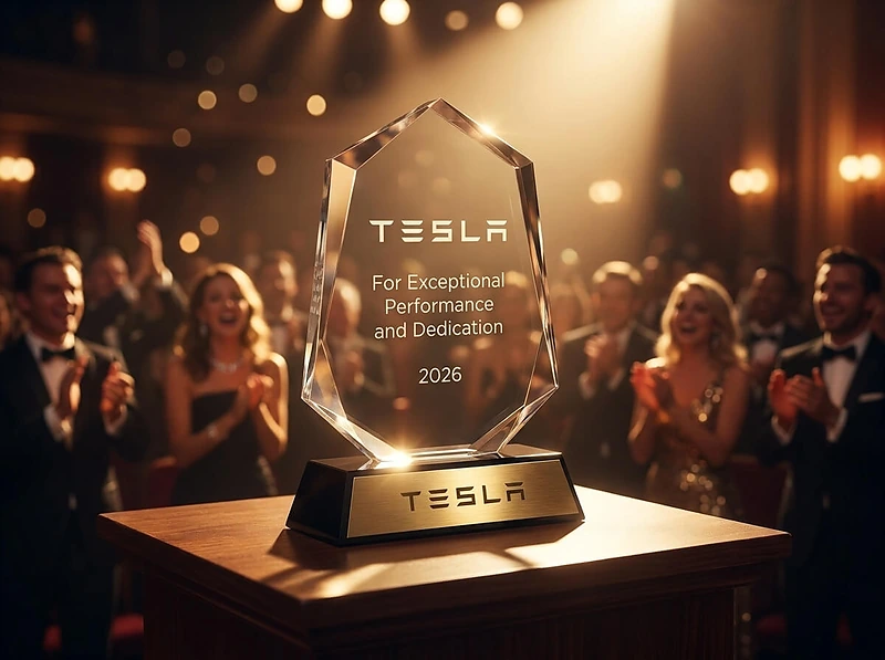 Crystal Award Hexagon