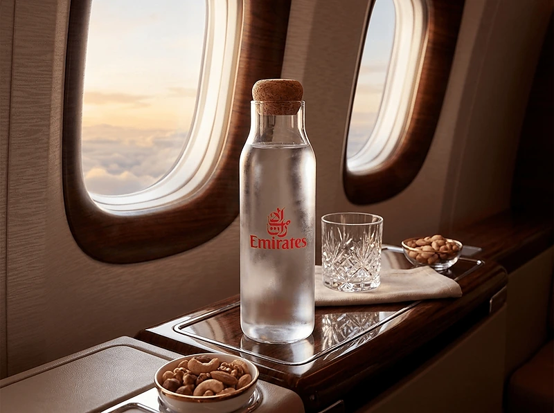 Borosilicate Glass Bottle with Cork Lid – 600ml