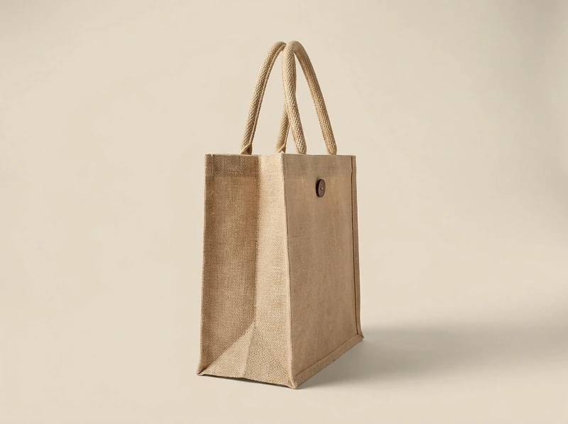 Juco Bag With Button