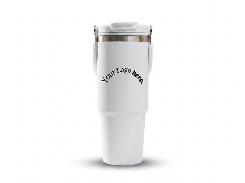 Tumbler with Handle and Sipper
