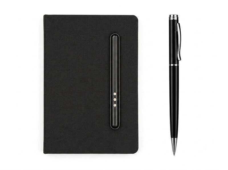 MAG Gift Set – Blue RPET Notebook and Premium Metal Pen in UAE