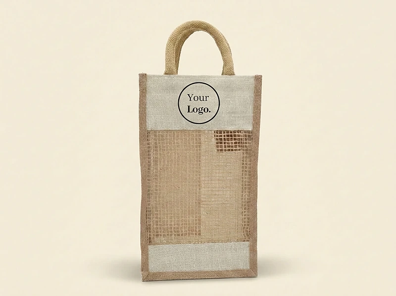 Slim Jute Gift Bag