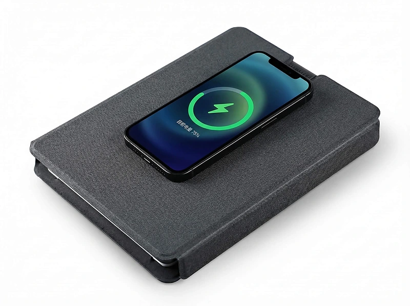A5 Notebook with 3-in-1 MagSafe Power Bank